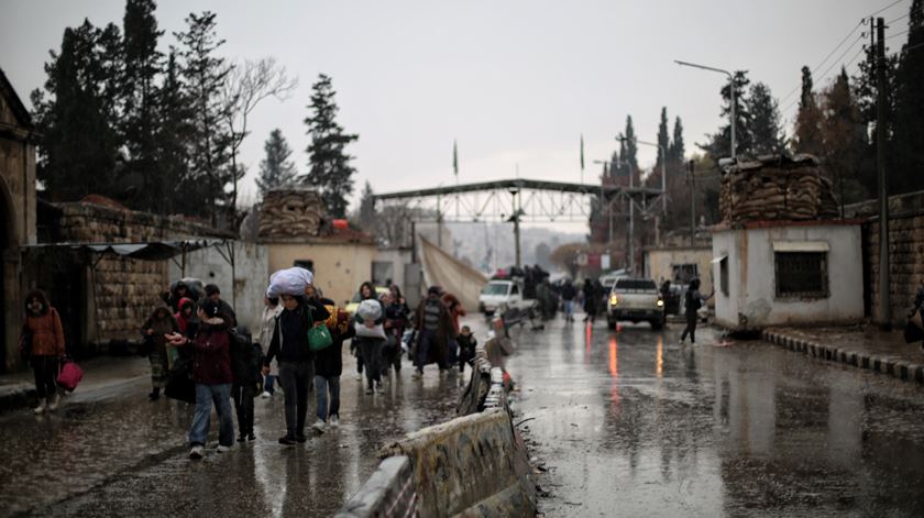 Exército sírio anuncia fim da operação contra milícias curdo-árabes em Seij Masud. Foto: Bilal Al-hammoud/EPA