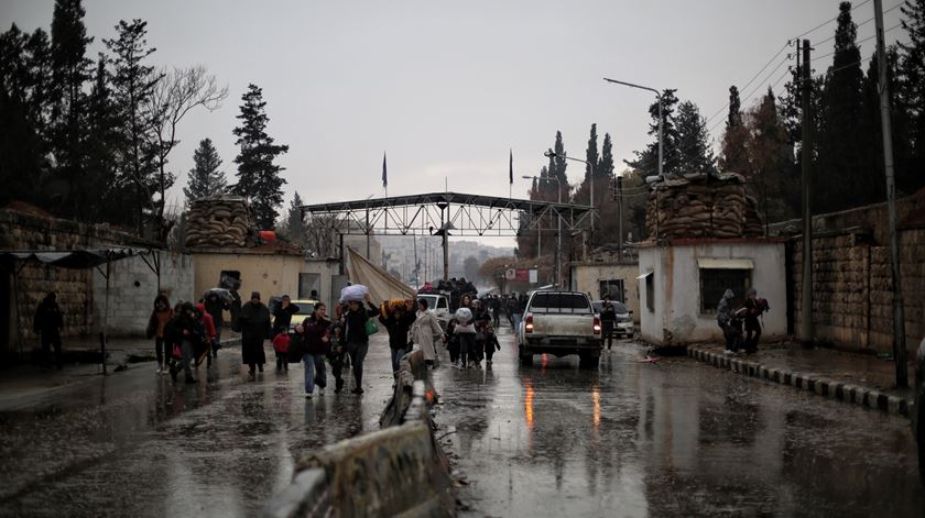 Exército sírio anuncia fim da operação contra milícias curdo-árabes em Seij Masud. Foto: Bilal Al-hammoud/EPA