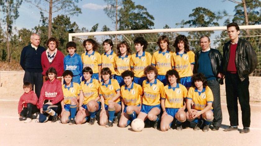 Equipa do Terras da Costa em 1988. Foto: Anabela Guerra Cazuza