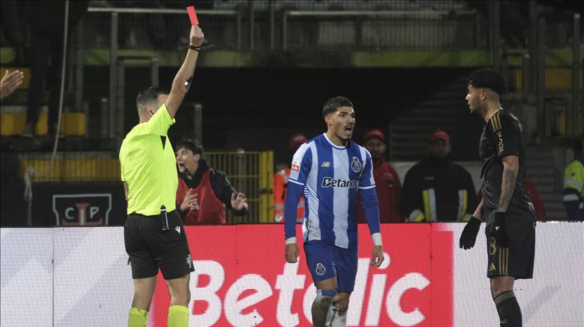Nota 3 para Pedro Ramalho no Casa Pia-FC Porto. "Aproveitou a nomeação"