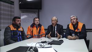 Mau tempo: Marcelo defende reafetação do PRR para reconstrução