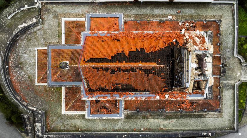 "Sentimos o património a gritar por socorro". Tempestade danifica quase metade do edificado da Diocese Leiria-Fátima