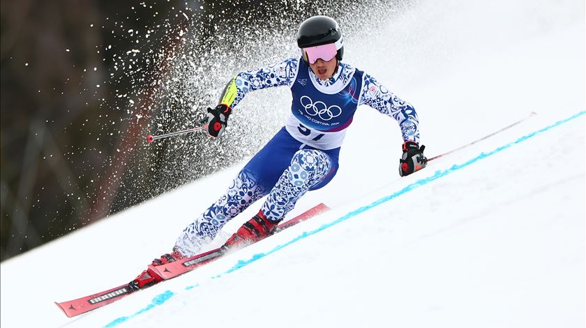 Emeric Guerillot, esqui, Portugal, Jogos Olímpicos Inverno. Foto: Anna Szilagyi/EPA Emeric Guerillot, esqui, Portugal, Jogos Olímpicos Inverno. Foto: Anna Szilagyi/EPA