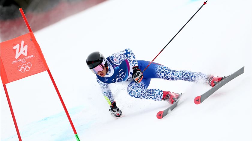 Emeric Guerillot, esqui, Portugal, Jogos Olímpicos Inverno. Foto: Anna Szilagyi/EPA Emeric Guerillot, esqui, Portugal, Jogos Olímpicos Inverno. Foto: Anna Szilagyi/EPA
