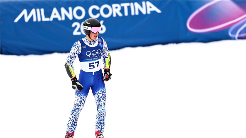 Emeric Guerillot, esqui, Portugal, Jogos Olímpicos Inverno. Foto: Anna Szilagyi/EPA Emeric Guerillot, esqui, Portugal, Jogos Olímpicos Inverno. Foto: Anna Szilagyi/EPA