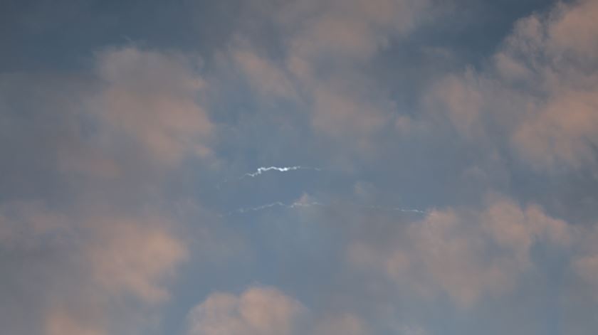 O som da retaliação do Irão em Israel ouvido pelo correspondente da Renascença