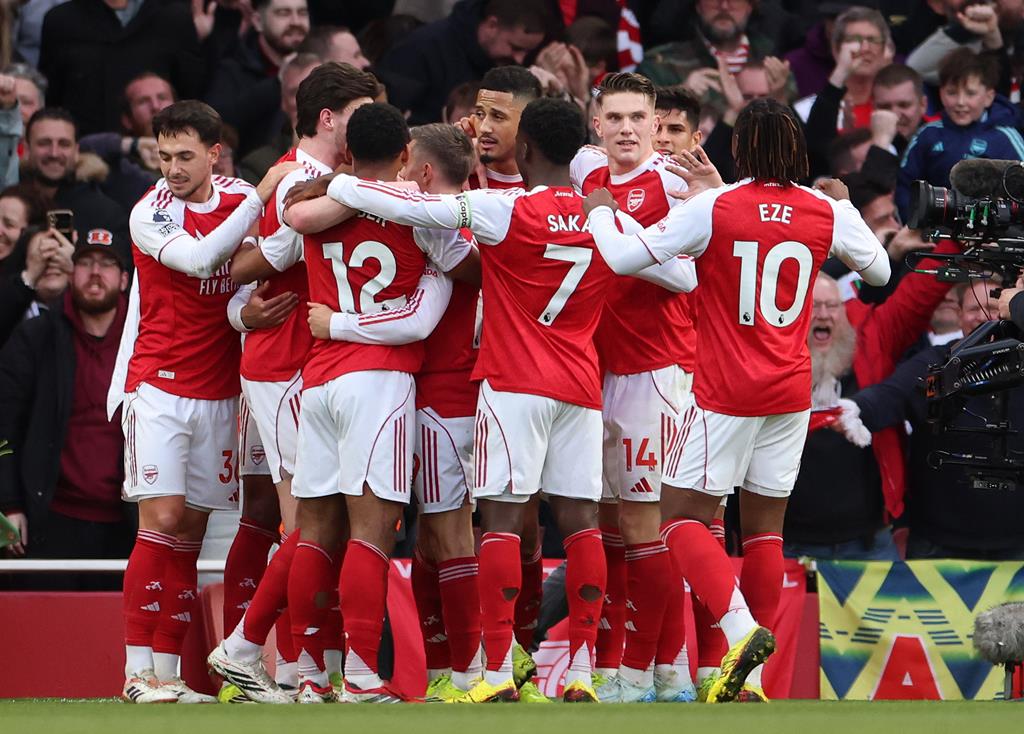 Arsenal. Foto: Andy Rain/EPA Arsenal. Foto: Andy Rain/EPA