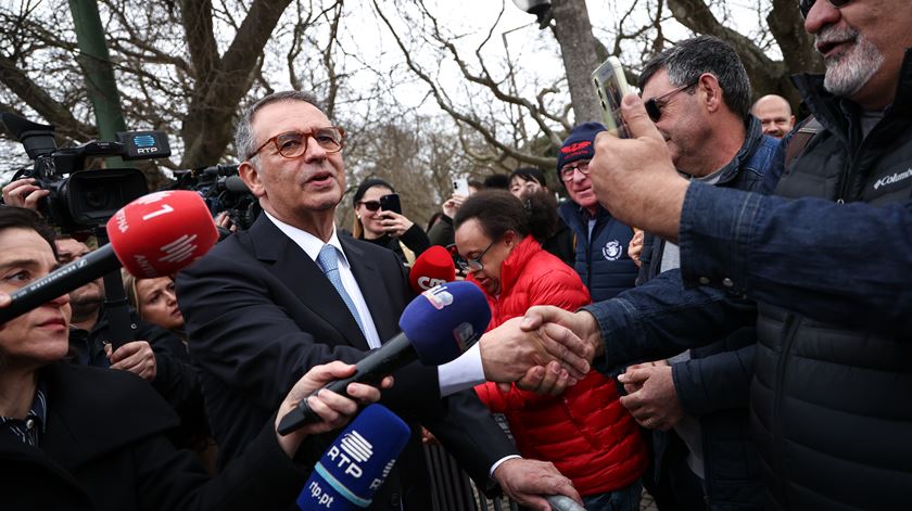 Os rostos de quem esperou para ver Seguro em Belém: "É muito humano e está ali para fazer o bem"