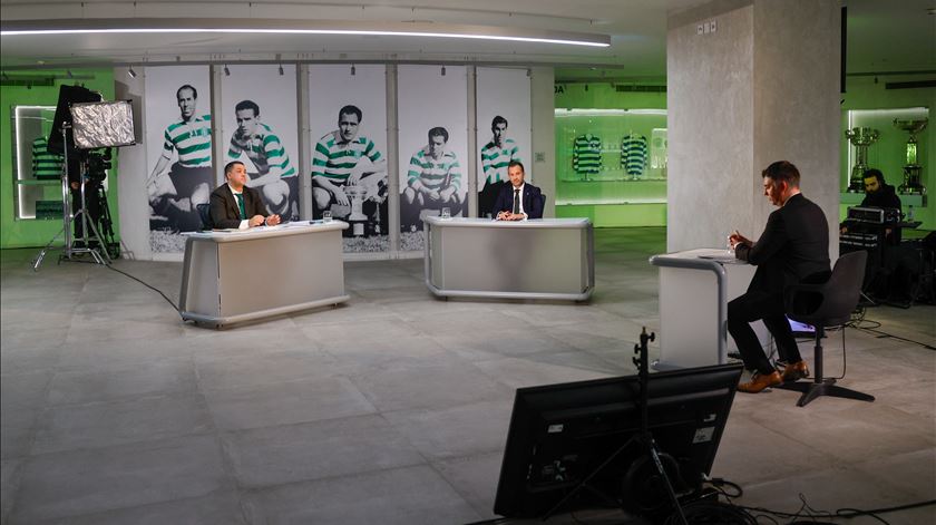 Sorreluz critica "falta de rumo" no futebol do Sporting. Varandas pretende continuar "sucesso"