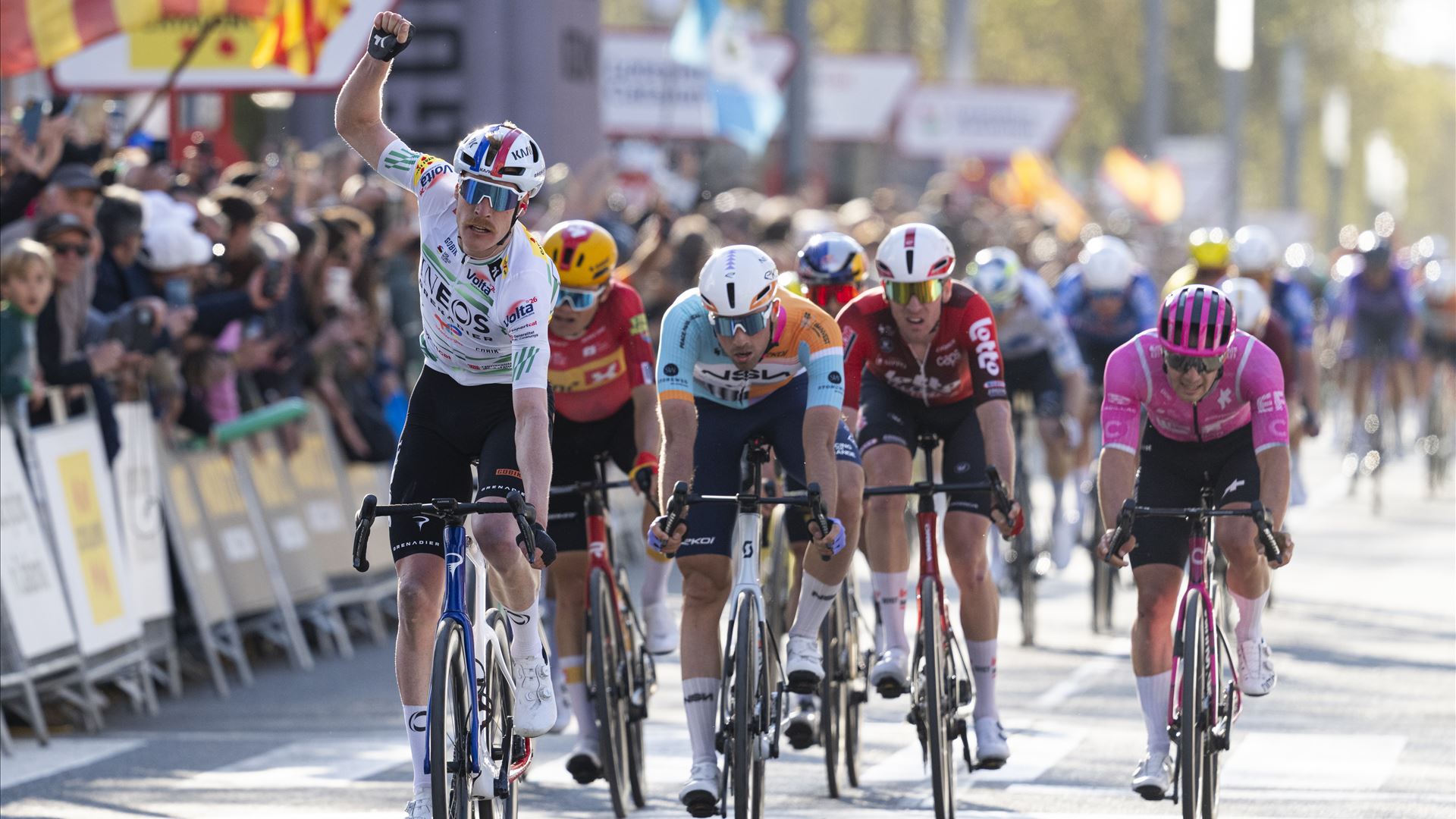 Ventos fortes obrigam a encurtar etapa da Volta à Catalunha