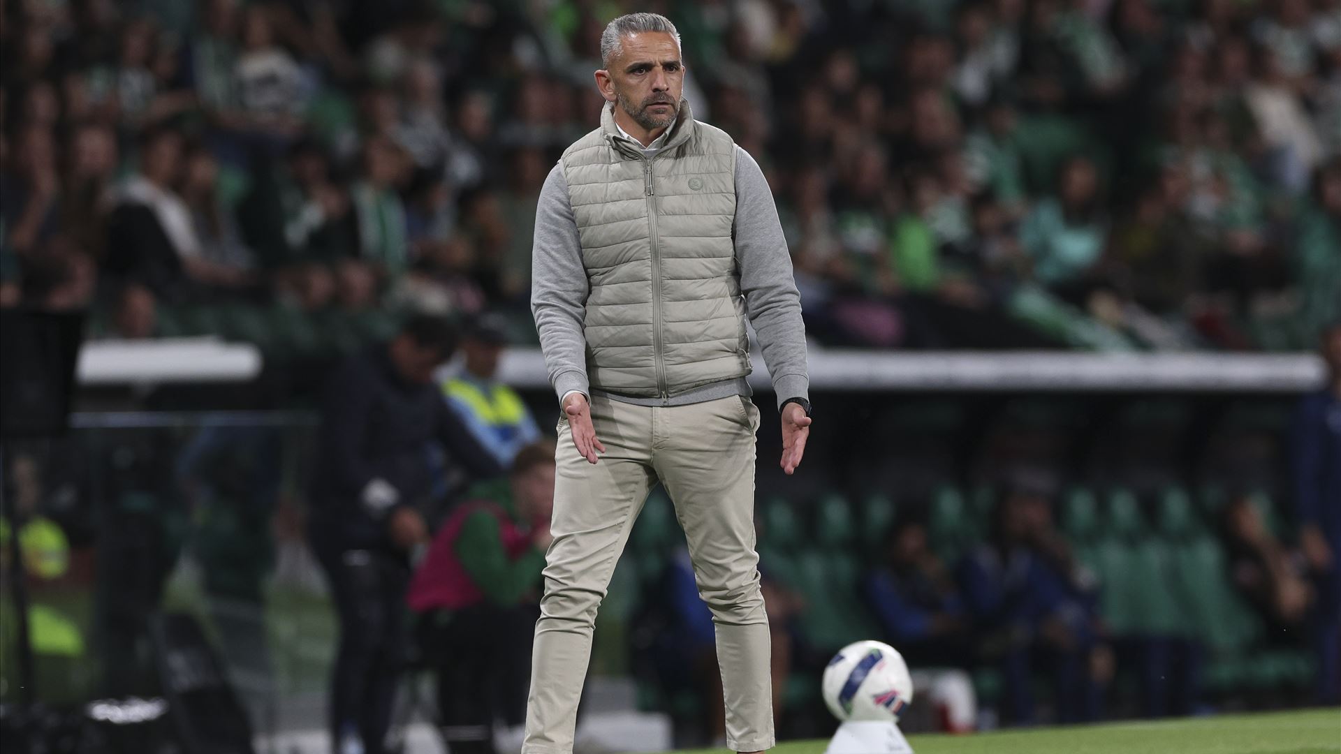 Rui Borges. “Feliz pela resposta da equipa”