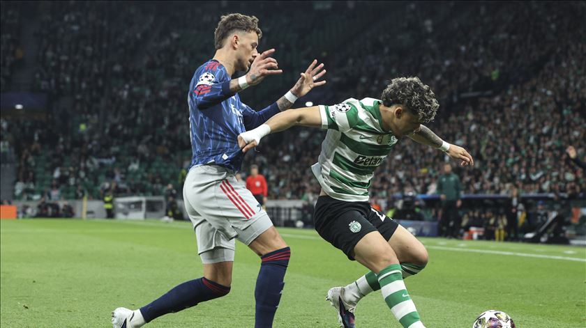 Recorde o que aconteceu no Sporting 0-1 Arsenal da Champions