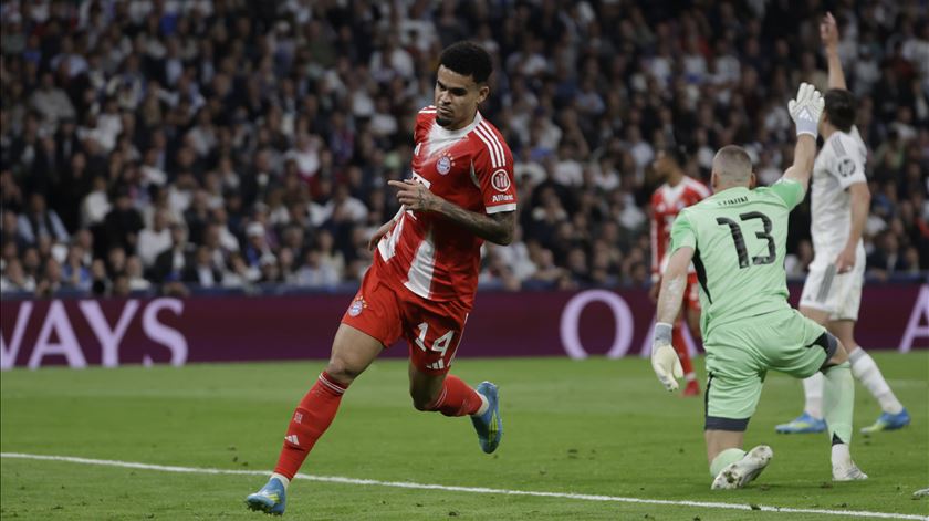 Bayern vence Real em Madrid e tem um pé nas meias-finais