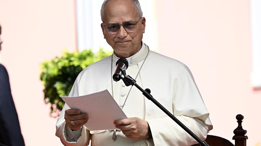 Reveja o encontro do Papa Leão XIV com a comunidade religiosa em Nossa Senhora de Fátima de Luanda