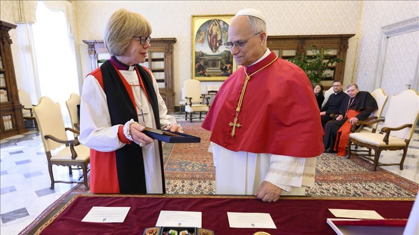 Papa recebe líder da Igreja Anglicana focado em ultrapassar divergências
