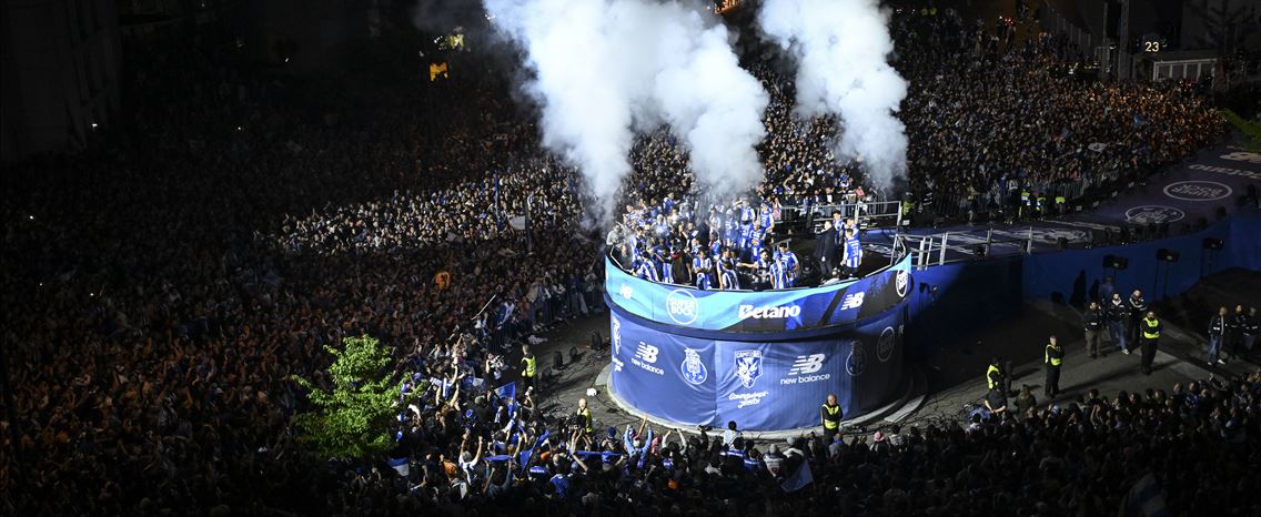 🔵 Veja como foi a festa do título do FC Porto e o que se disse