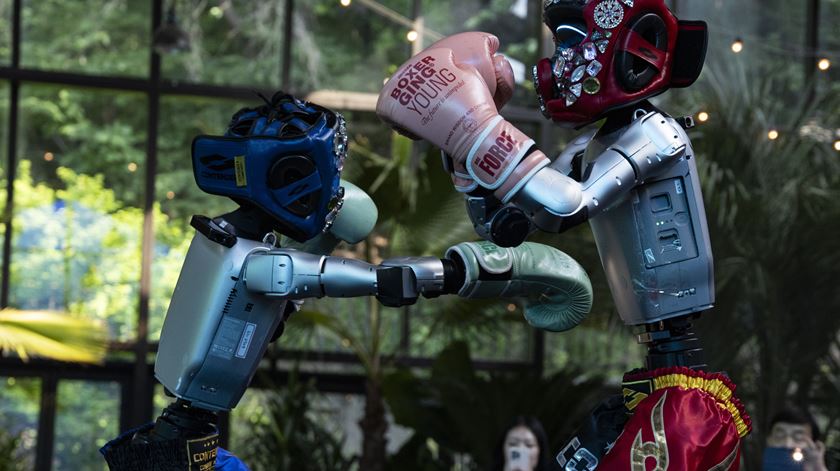 K-Pop e Robots. Parque temático mete androides a dançar e a lutar em Seul. Foto: Jeon Heon-kyun/EPA