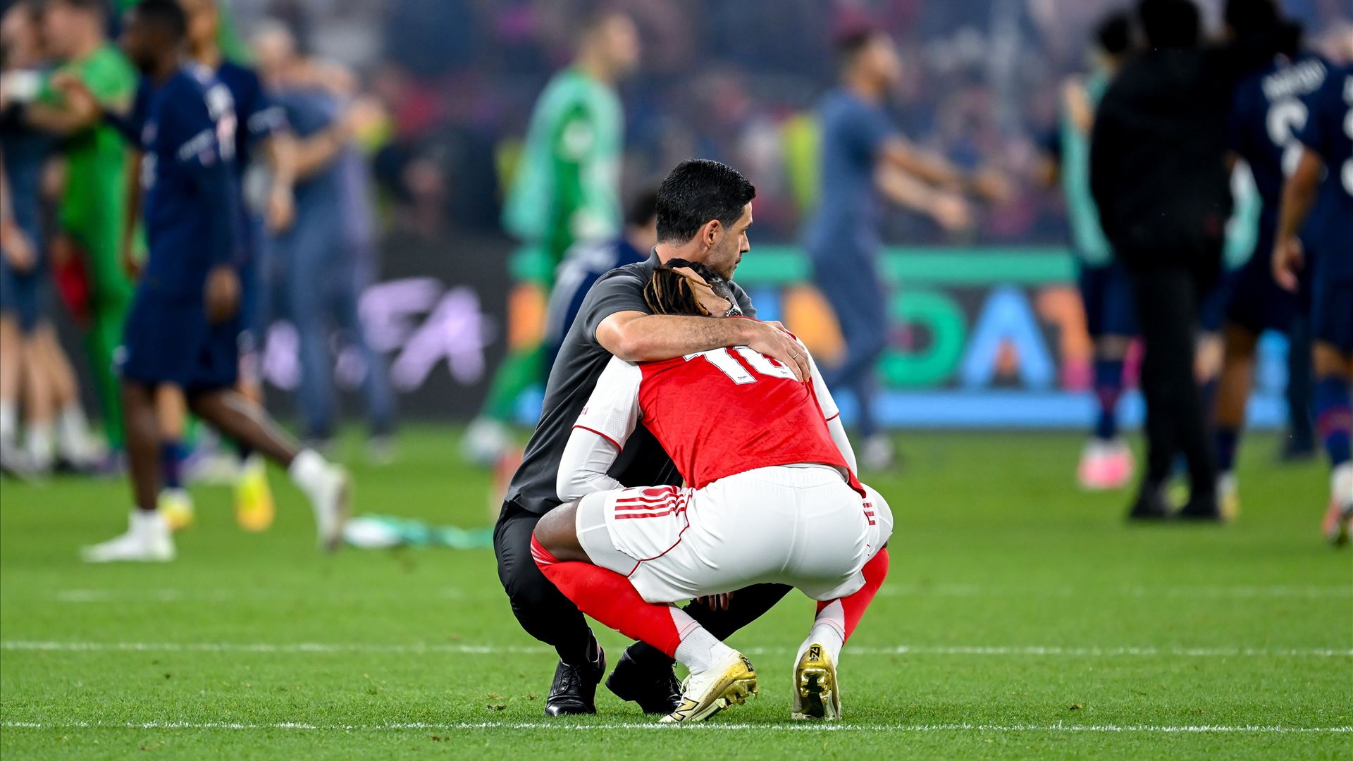 Arteta. “Temos de tornar esta dor em combustível”