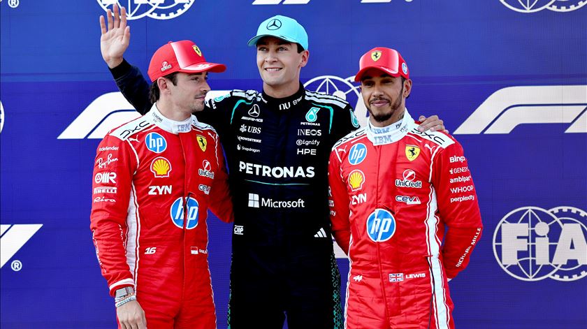 Abrandar é mais rápido na F1: Russell supera Ferrari e segura "pole position" para GP da Áustria