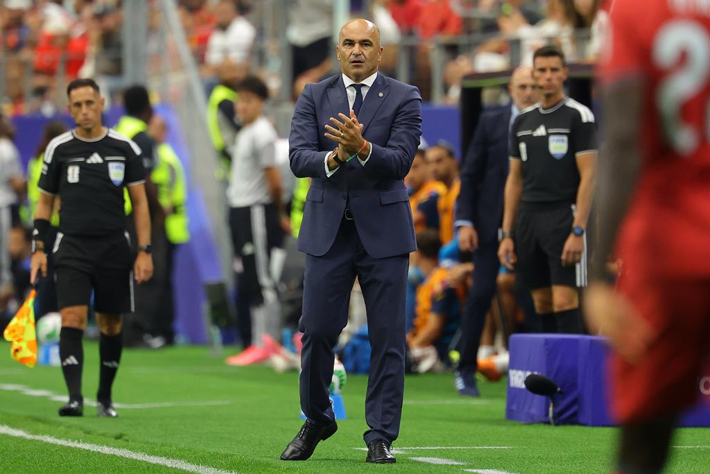 Roberto Martinez fez o último jogo selecionador de Portugal. Foto: Christopher Neundorf/EPA Roberto Martinez fez o último jogo selecionador de Portugal. Foto: Christopher Neundorf/EPA