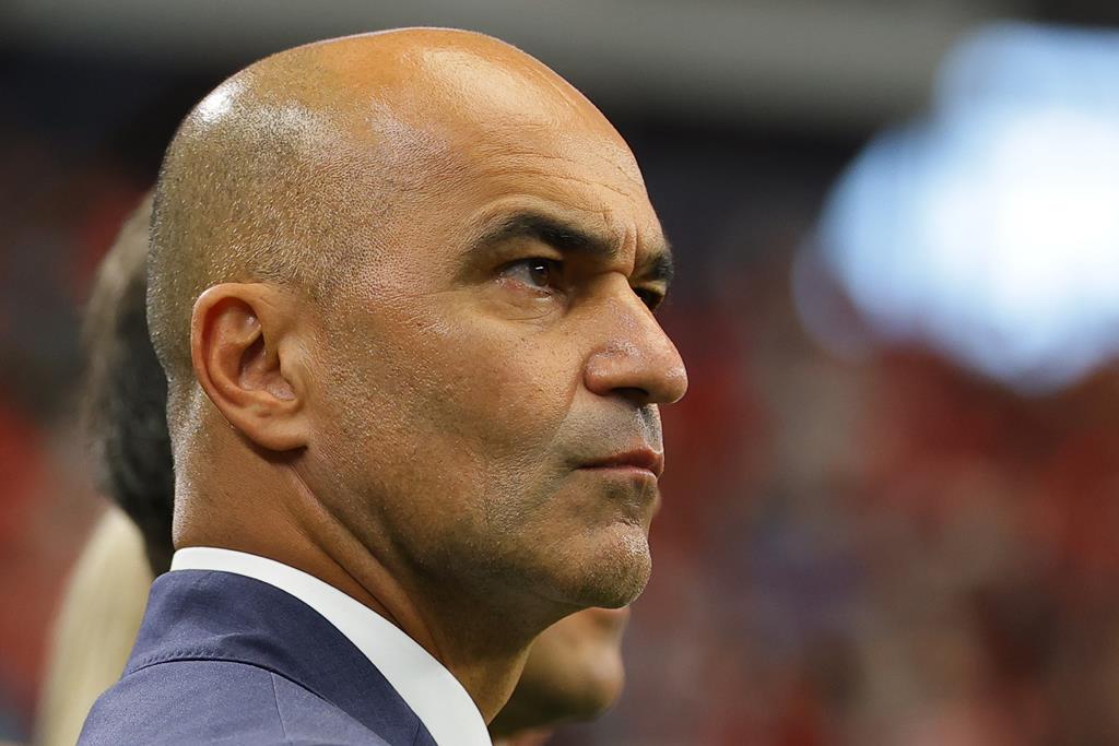 Roberto Martinez perde o seu 6.º jogo com a Seleção Nacional . Foto: Christopher Neundorf/EPA Roberto Martinez perde o seu 6.º jogo com a Seleção Nacional . Foto: Christopher Neundorf/EPA
