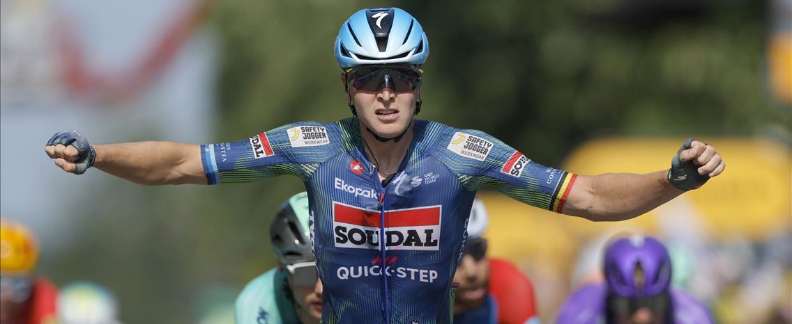 Merlier bisa ao sprint no Tour