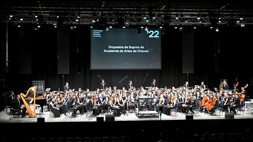 Orquestra de Sopros da AAChaves apresenta “GAUDIA” no Quarteirão Cultural