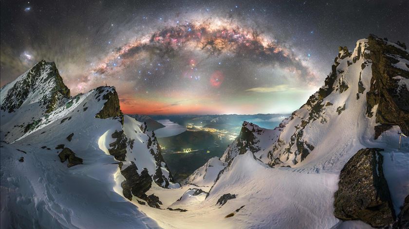 Um arco-íris de estrelas e outras fotos que marcaram a semana