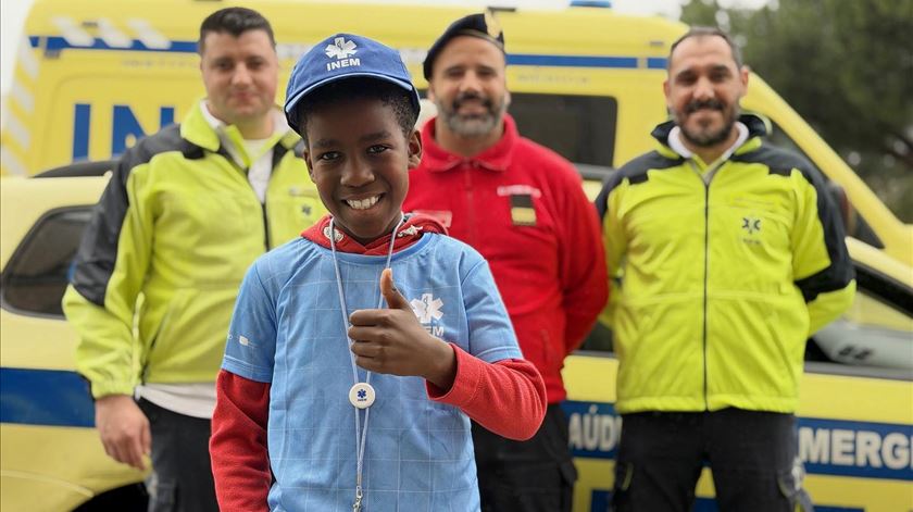 Rodrigo, o herói de nove anos que salvou a mãe através do 112