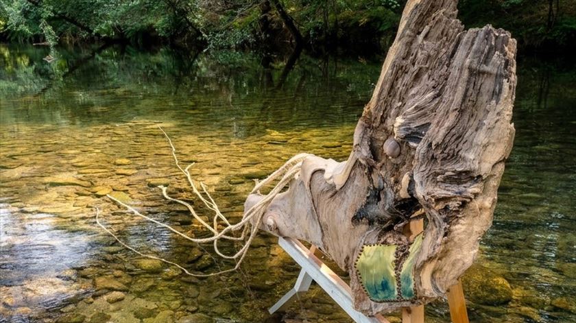 Artistas transformam aldeia do Alto Minho em galeria de arte ao ar livre