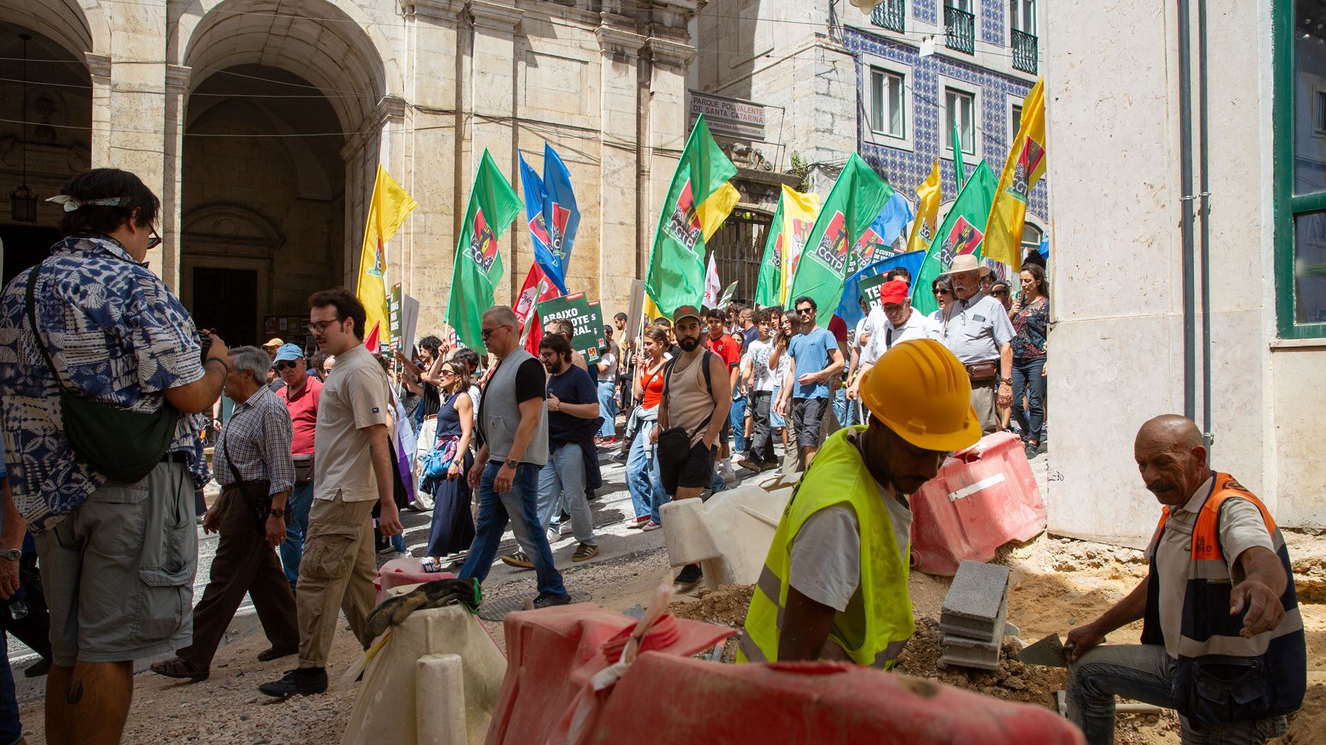 Retratos de uma greve geral. 