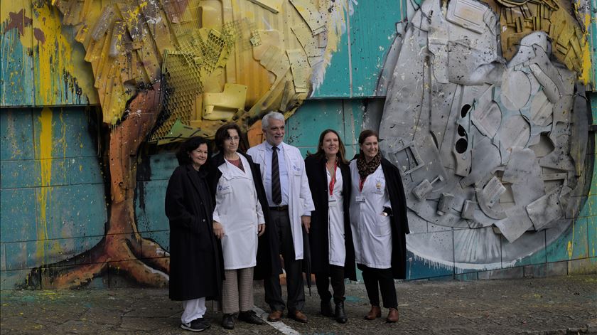 Obra Bordalo II IPO, Lisboa. Foto: Joana Margarida Fialho