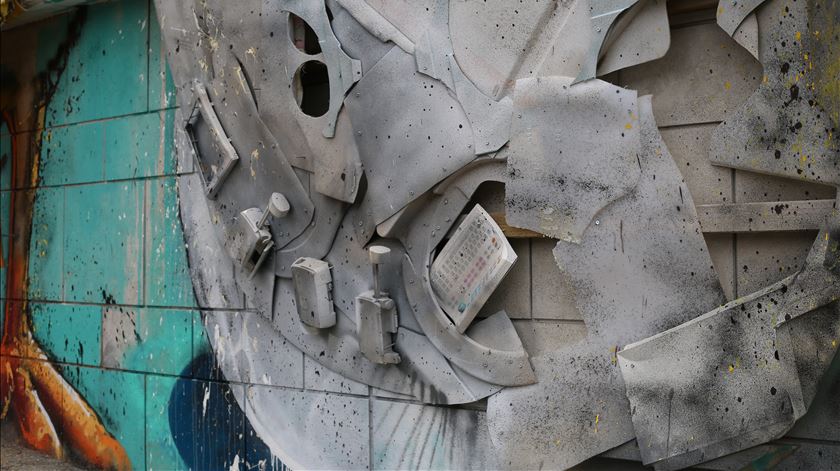 Obra Bordalo II IPO, Lisboa. Foto: Joana Margarida Fialho