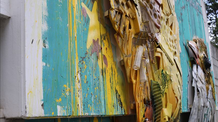 Obra Bordalo II IPO, Lisboa. Foto: Joana Margarida Fialho