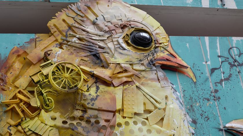 Obra Bordalo II IPO, Lisboa. Foto: Joana Margarida Fialho