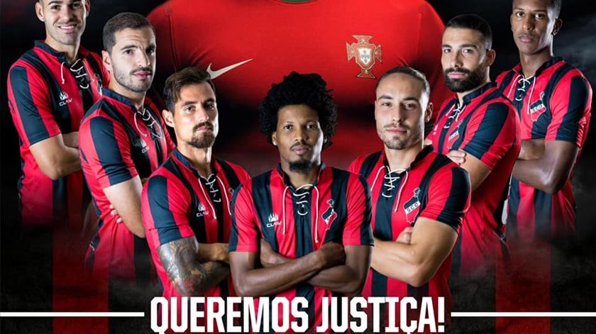 Plantel do Olhanense chegou a escrever a Cristiano Ronaldo a exigir justiça Plantel do Olhanense chegou a escrever a Cristiano Ronaldo a exigir justiça