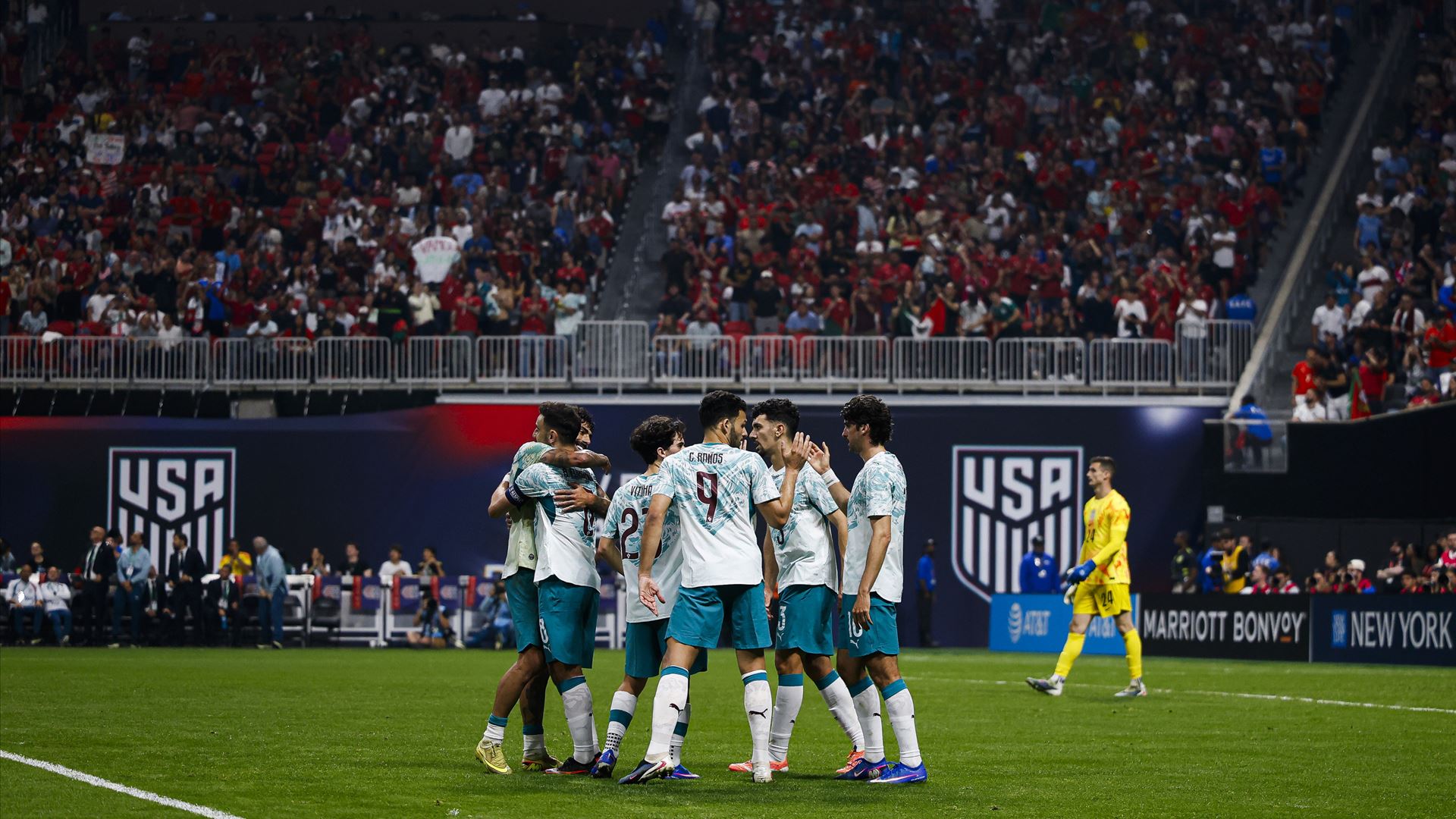O Portugal-Estados Unidos teve golos belos, Bruno e duas estreias