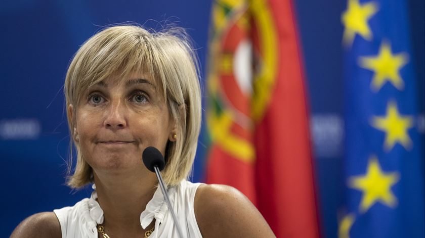 Marta Temido quer profissionais de saúde contratados por tempo indeterminado. Foto: José Sena Goulão/Lusa