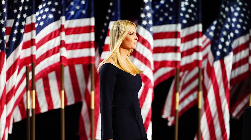 Ivanka Trump não tem experiência científica mas é citada num comunicado que elogia as conquistas científicas da administração Trump. Foto: Jim Lo Scalzo/EPA