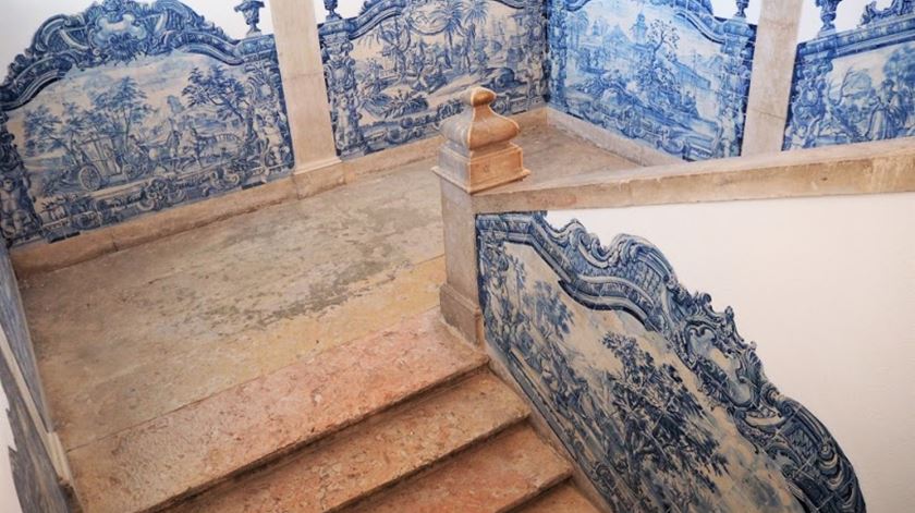 Os azulejos são uma das atrações de São Vicente de Fora Foto: MSVF