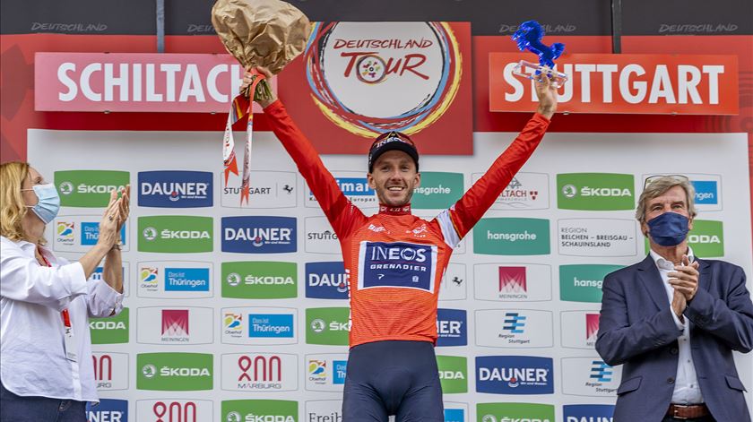 Ruben Guerreiro terminou Volta à Alemanha no terceiro lugar