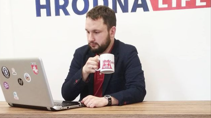 Detido editor-chefe de publicação de notícias na Bielorrússia