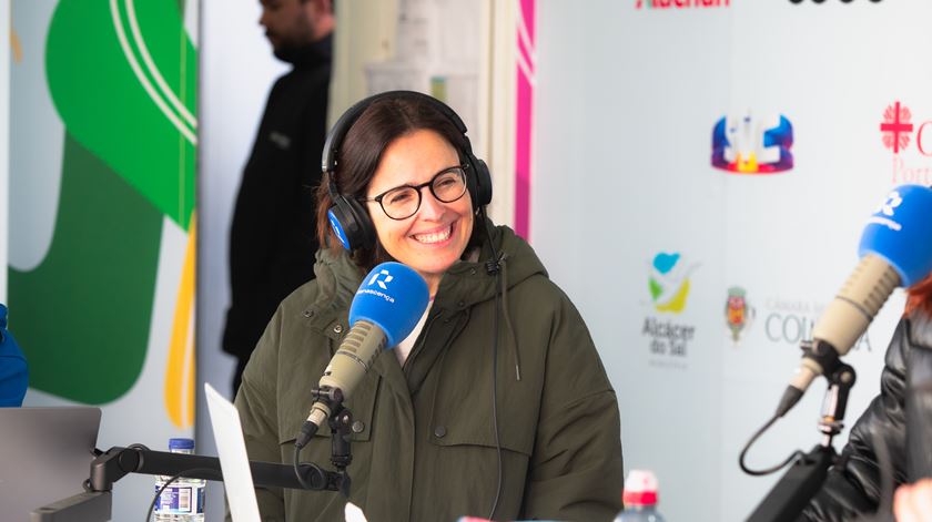 Joana Marques no Três por Todos 2026 em Coimbra. Foto: Vasco Cruz/RR