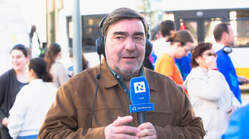Paulino Coelho no Três por Todos 2026 em Coimbra. Foto: Vasco Cruz/RR