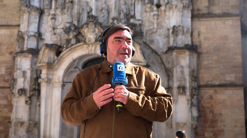 Paulino Coelho no Três por Todos 2026 em Coimbra. Foto: Vasco Cruz/RR