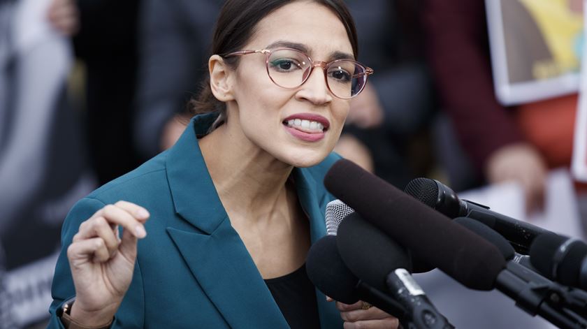 Alexandria Ocasio-Cortez. Foto: Shawn Thew/EPA