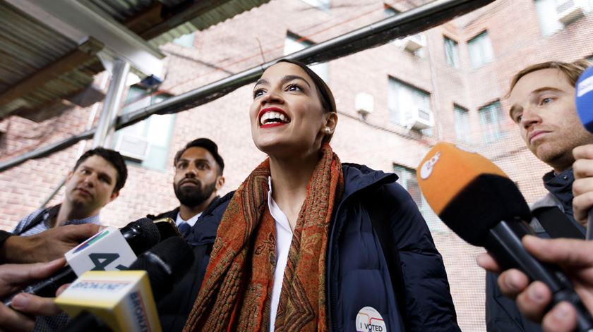 Alexandria Ocasio-Cortez Foto: Justin Lane/EPA