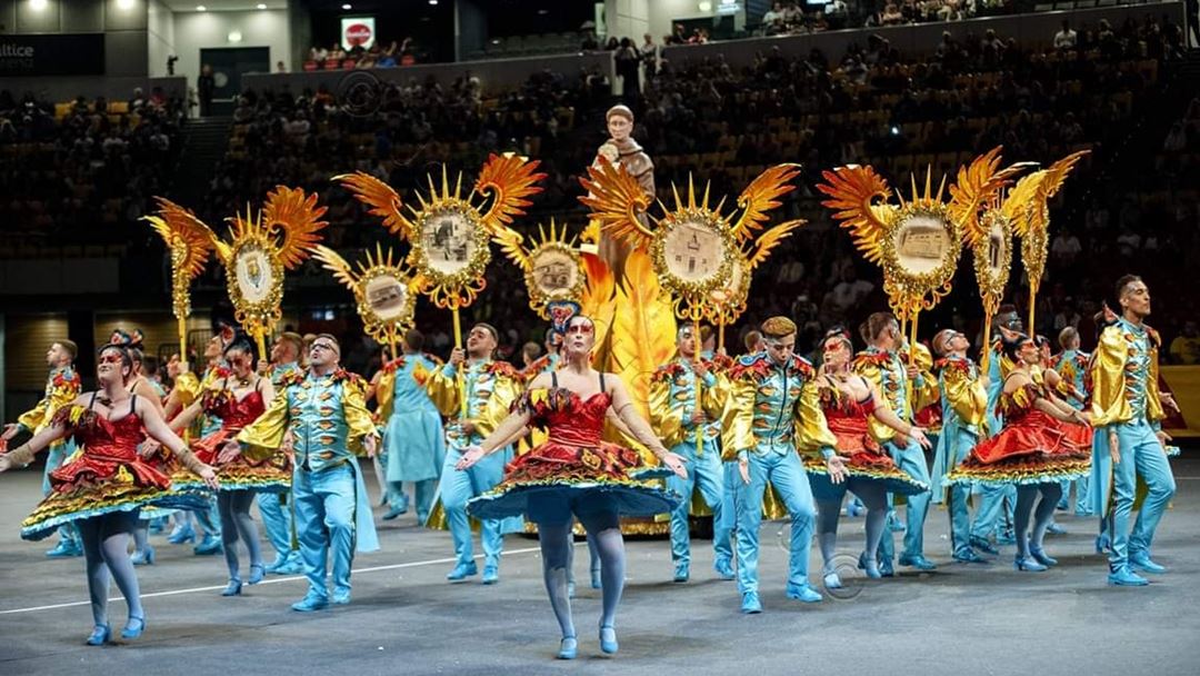 Alto do Pina, os campeões em título, durante o desfile do ano passado. Foto: Ginásio Alto do Pina
