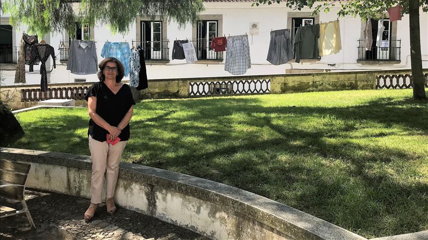 Ana Talhinhas, secretária-geral da Santa Casa da Misericórdia de Évora. Foto: Rosário Silva/RR