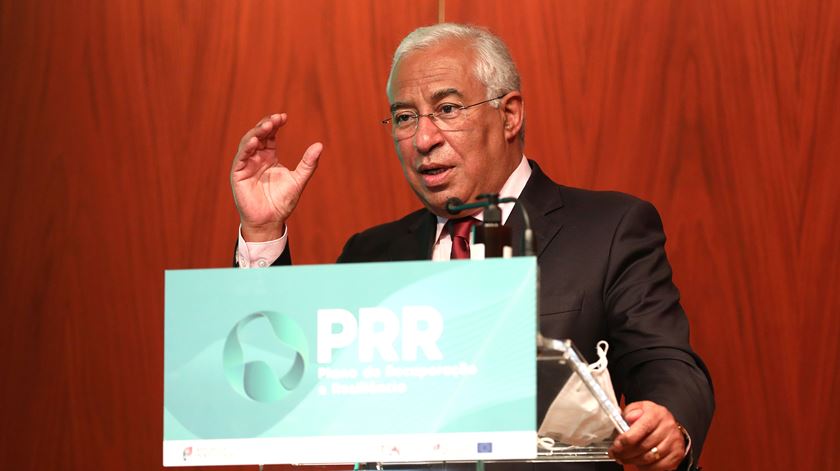 António Costa apresenta Plano de Recuperação e Resiliência. Foto: António Pedro Santos/Lusa